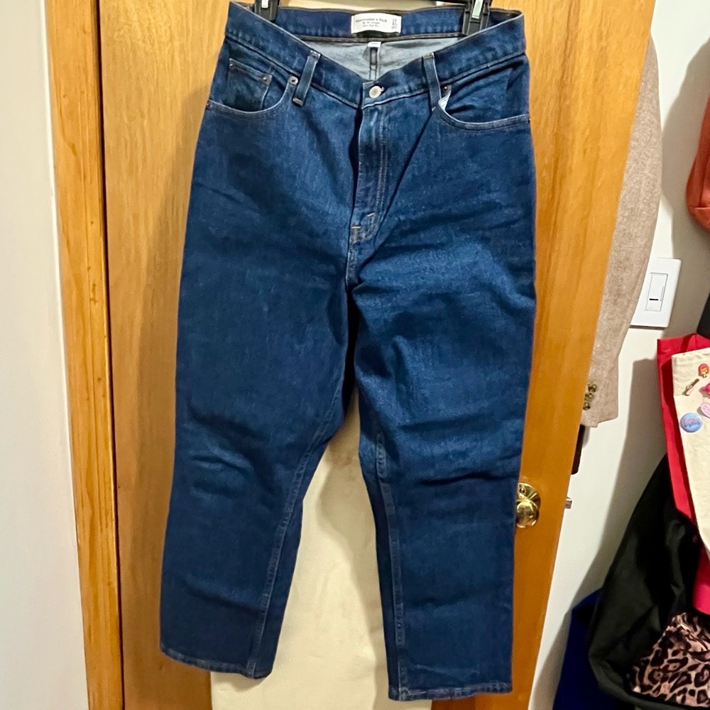 EUC Curve Love Ultra High Rise 90s Straight Jean 29 8 extra short